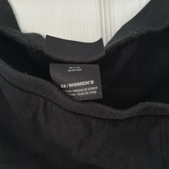 Target Black Skeleton Print Pants - Picture 3 of 5
